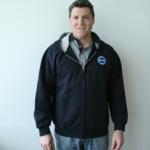 Sweatshirt - hooded (navy blue) $32.00